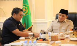 Bertemu Wamenag, Wamentan Sudaryono: Ketahanan Pangan Jadi Gerakan Keumatan