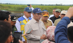 Mentan Amran Optimistis Oplah dan Cetak Sawah Kalsel Bisa Selesaikan Persoalan Impor Beras
