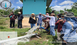Kementan Kawal Irigasi Perpompaan di Gorontalo Utara