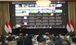 Mentan Amran Pimpin Rakor Nasional Pertanian,Tegaskan Swasembada Berkelanjutan dan Siap Ekspor Beras