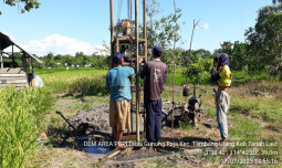 Dem DPI Halau Dampak El Nino di Kabupaten Tanah Laut, Kalimantan Selatan