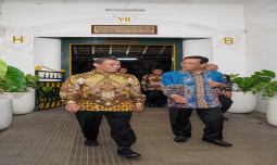 Mentan Empat Mata dengan Sri Sultan, Bahas Ekonomi dan Pertanian