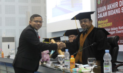 Sekolah Paskasarjana UNHAS Luluskan Mahasiswa Bidang Studi Pembangunan PERTAMA