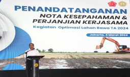Andi Amran: Sinergi Kementan-TNI Perkuat  Produksi Melalui Optimasi Lahan dan Pompanisasi
