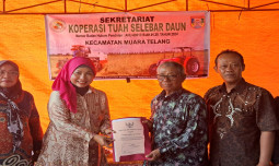 Regenerasi Petani, Kementan Resmikan Koperasi Petani di Banyuasin