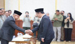 Mentan Amran Sambut Wamentan Saleh Mustafa: Speed Kerja Pertanian Harus Meningkat, Sesuai Perintah Presiden