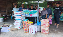 Bantuan Kementan Peduli Gelombang Pertama Tiba di Kota Langsa, Aceh