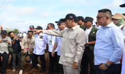 Mentan Amran Pastikan Program Cetak Sawah di Kalimantan Tengah Dalam Progres Pengerjaan