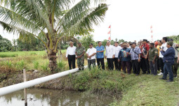 Mentan Tinjau Cetak Sawah di Manokwari, Dorong Pompanisasi dan Mekanisasi