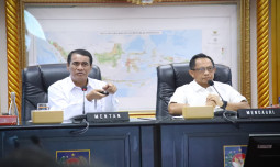 Masuk Musim Kemarau, Kementan, KemenPU, dan Kemendagri Jaga Produksi di Lewat Irigasi dan Pompanisasi