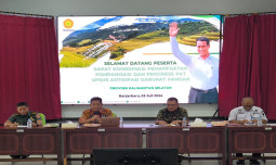 Antisipasi Darurat Pangan Nasional , Kementan Bangun Sinergitas  Program UPSUS di Kalsel