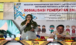 Sosialisasi Penerapan SNI Beras di Kabupaten Indragiri Hilir