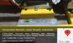 Pj Bupati Temanggung Klarifikasi: Bantuan Pompa Air itu dari APBD, Bukan APBN