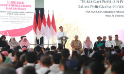 Hadir di Jawa Tengah, Presiden Ajak Petani,Penyuluh dan Babinsa Tingkatkan Produktivitas