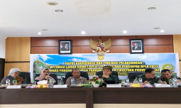 Satgas Swasembada Pangan Provinsi Riau Gelar Rakor Perdana