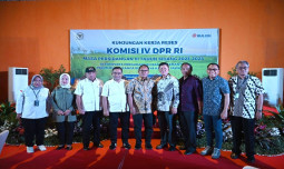 Kementan Dampingi Kunker Komisi IV DPR RI Memastikan  Ketersediaan Pasokan Pangan Aman