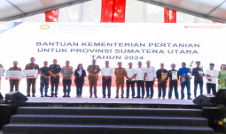 Mentan Kunjungi Sumut, 20.000 Petani Sambut di Medan