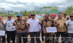 Bupati Maluku Tengah Optimis mengembangkan Kedelai