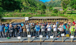 Percepatan Pencapaian Swasembada Bawang Putih, HIMPUNI Lakukan Tanam Perdana Bersama Kementerian Pertanian