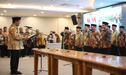 Tegas! Mentan Amran Tekankan Pentingnya Meritokrasi dan Antikorupsi