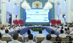 Laporan Penanganan Bencana Mentan, Satu-satunya yang Disambut Tepuk Tangan Presiden dan Kabinet