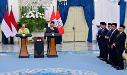 Mentan Amran Dampingi Presiden Prabowo dalam Pertemuan Bilateral Dengan Peru, Perkuat Kerja Sama Ketahanan Pangan