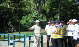 Kunker ke Konawe, Mentan Amran Tinjau Infrastruktur Irigasi untuk Dorong Produktivitas Pertanian