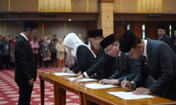 Menteri Pertanian Melantik Yudi Sastro sebagai Dirjen Tanaman Pangan