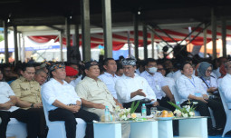 Menhan dan Mentan Dielu-elukan 60 Ribu Petani dan Peternak Se-Jawa Barat