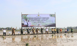 Kementan Lakukan Percepatan Tanam Padi di Kabupaten Bogor