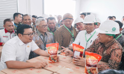 Hadiri Peresmian Pabrik Minyak Makan Merah, Kepala NFA Arief Prasetyo Adi Apresiasi Keberpihakan Pemerintah Terhadap Petani Kelapa Sawit dan Nyatakan Siap Dukung Penyerapan Pasar