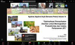 Tingkatkan Produktivitas dan IP, Kementan Optimalkan Pemanfaatan Alsintan
