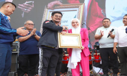 Dinobatkan Jadi Duta Petani Milenial, Ini Pesan Lesti Kejora